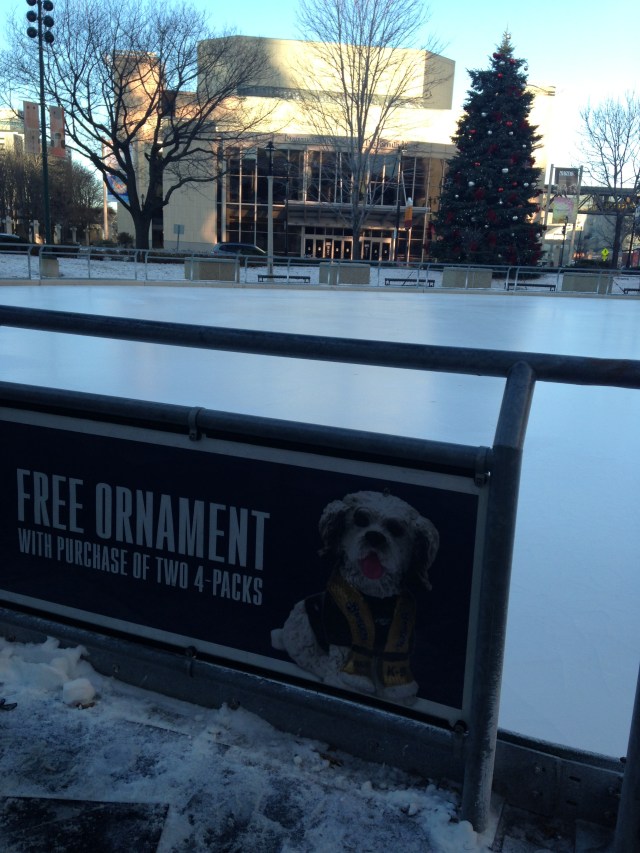 Slice of Ice (and "Hank" the Dog)