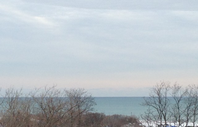 Lake Michigan, January