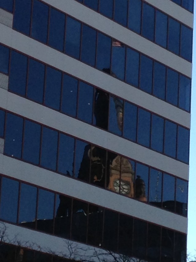 Milwaukee City Hall - Morning Reflection