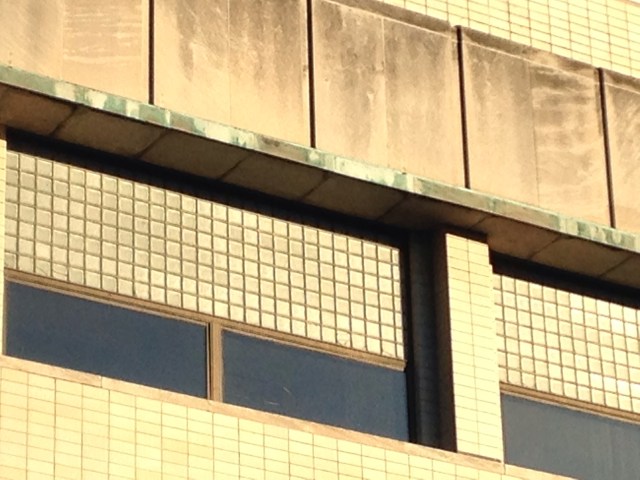 Val Blatz Bottle House / MSOE Campus Center window detail