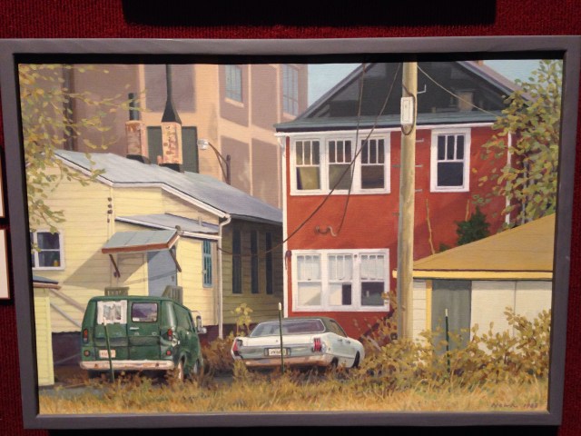 "Alley Behind Factory, Chicago, 1983" by Michael Newhall