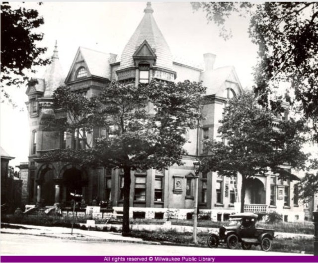 Blatz mansion 1920s from 8-9-64 article