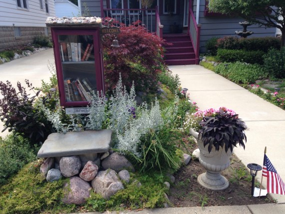 Little Free Library #8 - matches the house