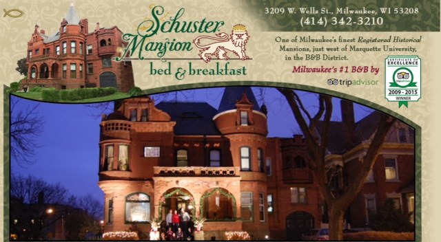 Schuster Mansion Bed & Breakfast (link to website here)